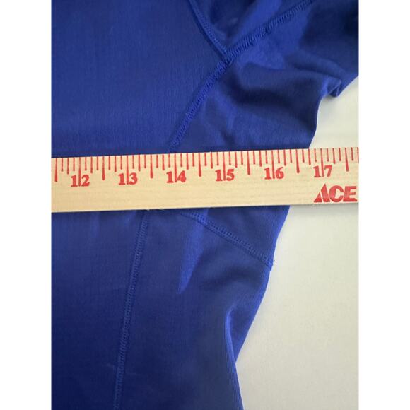 Patagonia XXS Midweight Capilene Long Sleeve Base Layer Polartec Crewneck Blue - Picture 7 of 9